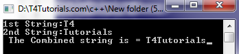 flowchart and Program to Concatenate two strings in C++ (CPP, C Plus Plus) and C Languages with flow chart