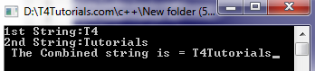 flowchart and Program to Concatenate two strings in C++ (CPP, C Plus Plus) and C Languages with flow chart